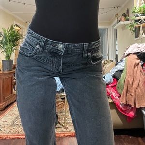 Free People Shelby Low Rise Boyfriend Jean